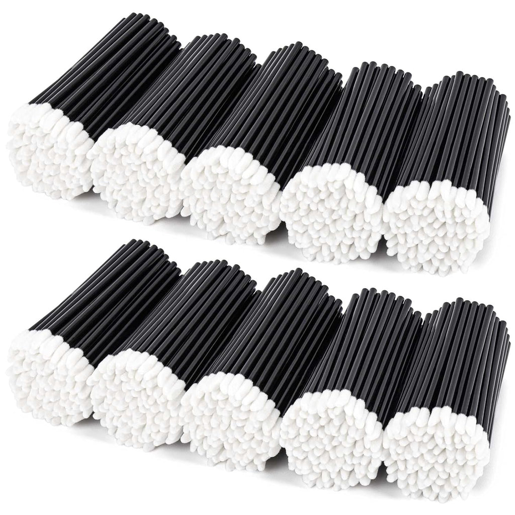 400 Piece Disposable Lip Wands - Lip Brushes, Lipstick & Gloss Applicators - Lint Free Makeup Applicator Brush Beauty Tool