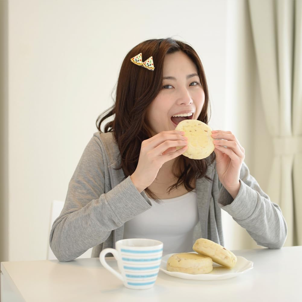 10 PACK Mini Food Hair Clips, Simulation Pattern Funny Hair Accessories, Side Hair Clips, Egg Tart Duckbill Clips Pizza Simulated Food Hot Dog Hairpins Bread Side Clips Hair Accessories