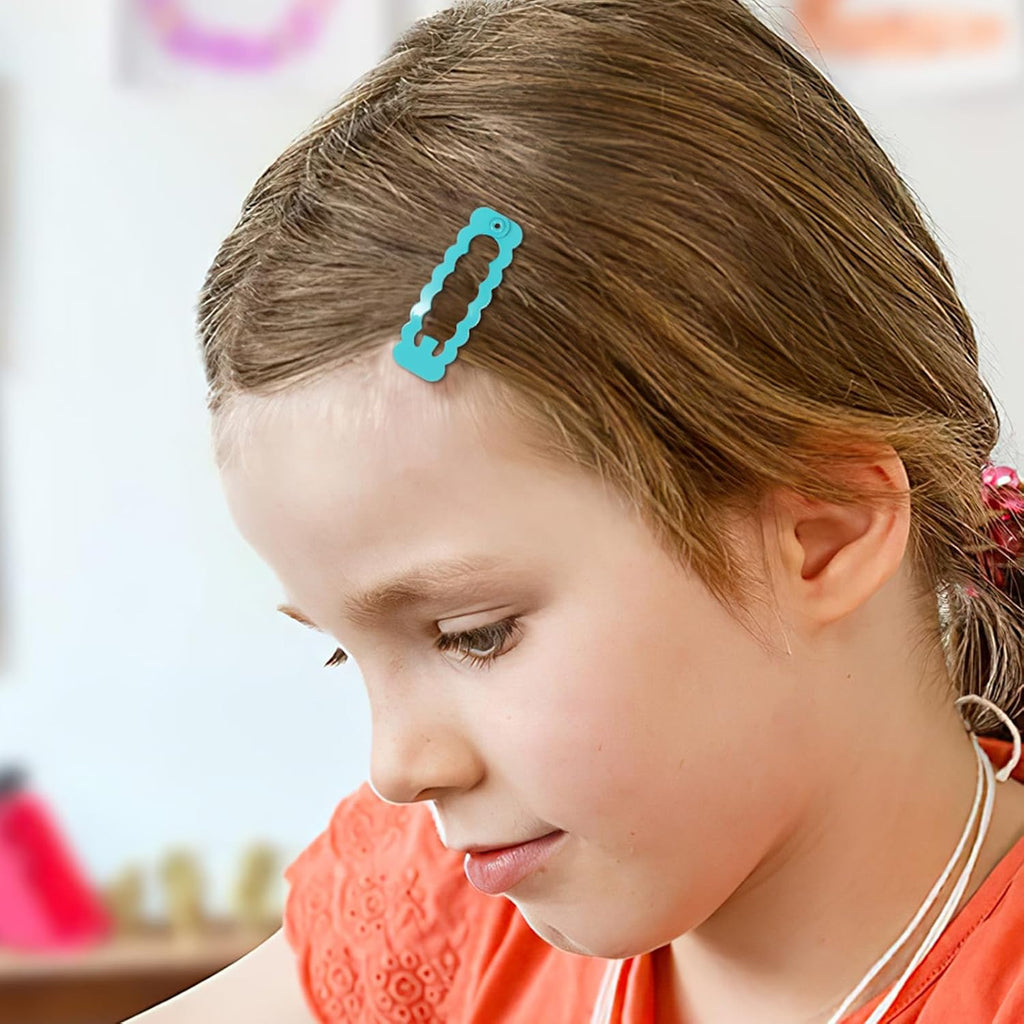 30Pcs Snap Hair Clips Heart Star Hair Accessories for Girls Toddlers Women Parties Birthdays Daily Wear