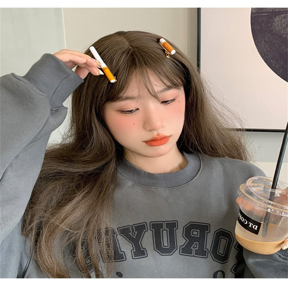 Cigarette Hair Clips Unique Women Hair Clips Metal Hair Accessories Cosplay Accessories Hair Clips Star Clips Women Girls
